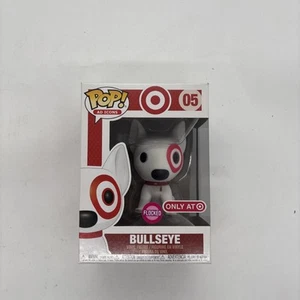FUNKO POP! AD ICONS: #05 BULLSEYE FLOCKED (RED COLLAR) TARGET EXCLUSIVE - Picture 1 of 6