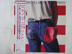 Bruce Springsteen Born in The USA CBS/Sony 28AP 2850 Japan  VINYL LP OBI - Picture 1 of 3