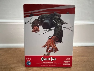 Cross of Iron 4K Ultra HD Bluray steelbook Limited edition UHD Vintage Classics - Image 1 of 2