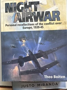 Multi German & Allied Signed Night Airwar, Personal Recollections.. Theo Boiten - Picture 1 of 4