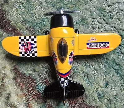 John American Pull Back Diecast/plastic Airplane  - Image 1 of 4