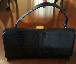 Snakeskin Purse Black Vintage Bags, Handbags & Cases for sale | eBay