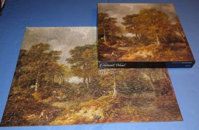 Assembled Cornard Wood Gainsborough Art Springbok Jigsaw Puzzle Vintage Red Back - Image 1 of 4