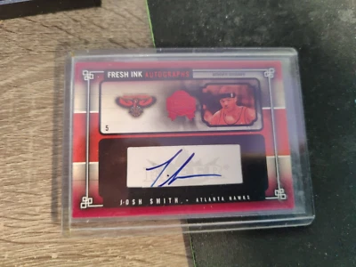 JOSH SMITH TINTA RC FRESCA AUTÓGRAFOS ROJO 2004-05 #FIA-JS HALCONES ENVÍO GRATUITO Foto 1 de 2