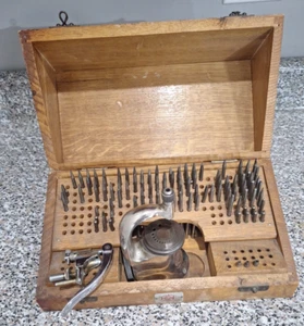 K&D 5029 Kendrick & Davis Inverto Deluxe Watchmakers Staking Set. Near Complete - Picture 1 of 18