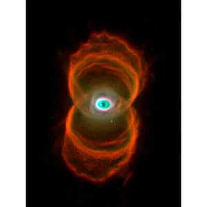 Hubble Space Telescope Planetary Nebula Mycn18 Hourglass Art Canvas Print 18X24 - Bild 1 von 5