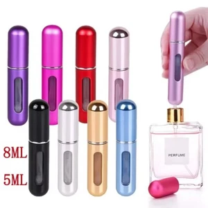 Atomizer Refillable Perfume Spray Bottle Travel Aftershave Decanter 5ml/8ml - Picture 1 of 30