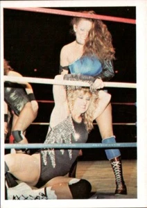 Tarjeta de lucha libre Wonderama NWA 1988 #29 Linda Dallas y azul brumoso - Imagen 1 de 2