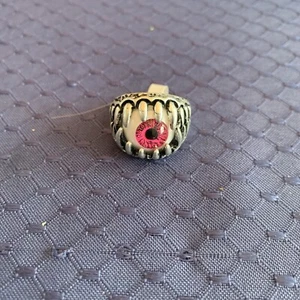 Women’s Dragon Claw Eye Ring, Pink Eye, Size 9, Stainless Steel - Picture 1 of 4