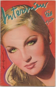 Rivista intervista firmata autografata Andy Warhol Tatum O'Neal AMCo COA 24940 - Foto 1 di 2