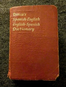 Dismas's Spanish-English Dictionary 1962 (V) - Picture 1 of 3