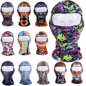 Summer Face Covering UV-Anti Balaclava Ski Mask Cover Full Face Mask for Unisex - Picture 1 of 135