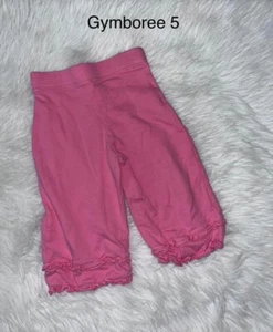 Gymboree Love is In the Air Pink Capris Size 5 - Picture 1 of 2