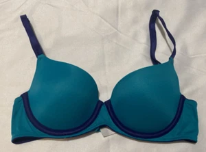 Victoria's Secret Bügel-BH PINK 34B grün überall leicht gefüttert - Bild 1 von 9