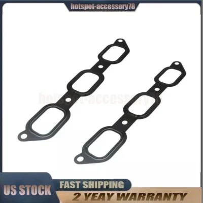 2x Intake Manifold Gasket Black fit 14-18 Land Rover Range Rover Sport 3.0L 5.0L - Image 1 of 4