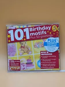 Quick cards made easy 101 Birthday Motif CD-ROM In Excellent Condition. - Picture 1 of 2