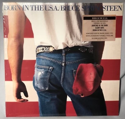 LP BRUCE SPRINGSTEEN Born In The USA (Vinyl 180g, REMASTER 2015 ) NEW MNT SEALED - Image 1 of 2