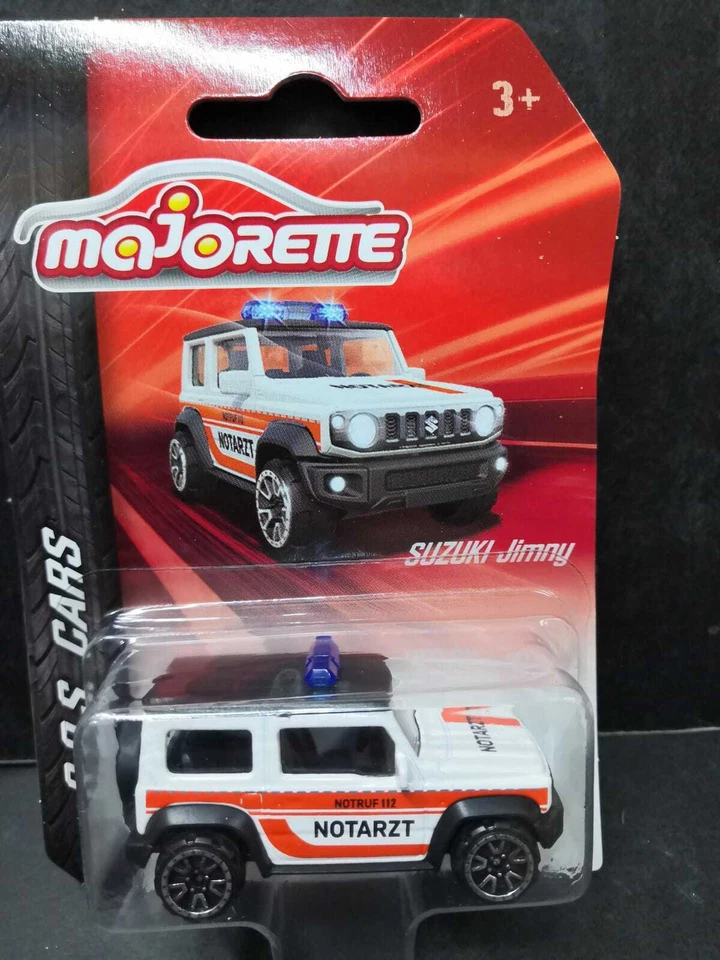 Majorette S.O.S Police DieCast car - SUZUKI Jimny NOTARZT - Image 1 of 1