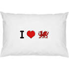 2 x 'I Love Wales' Cotton Pillow Cases (PW00022091)