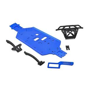 FTX Carnage NT Aluminium Main Chassis Blue, Braces & Bumpers FTX6402 FTX6324