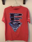 Columbia Sportswear Company PFG TShirt Red Size Large Excellent Used Condition