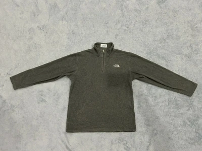 DE COLECCIÓN THE NORTH FACE NIÑOS SUÉTER EXTRA GRANDE GRIS JERSEY CUELLO FALSO 1/4 CREMALLERA Foto 1 de 4
