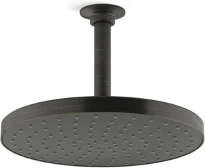 KOHLER K-76465-Y-2BZ Awaken 2.5 GPM Rainhead 10" Showerhead Wall /Ceiling Bronze