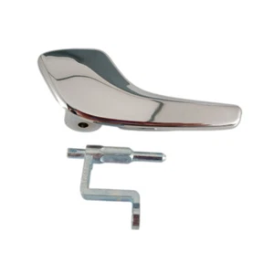 Türgriff Türöffner innen + Pleuelstange links für OPEL CORSA D TÜR CHROM - Bild 1 von 4