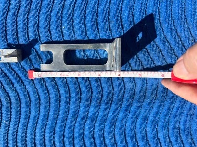Insane 4” Stand Off  Aluminum Rudder 4 Large RC Racing Speed Boat Model - Image 1 of 4