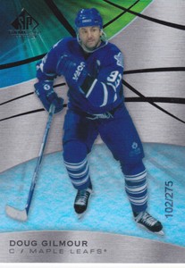 19/20 SP GAME USED...DOUG GILMOUR...RAINBOW.../275... CARD # 99...MAPLE LEAFS