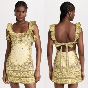 Zimmermann Matchmaker Frilled Mini Dress - Bild 1 von 12