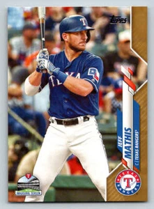 2020 Topps Gold #645 Jeff Mathis \2020 (ref 184868) - Picture 1 of 2