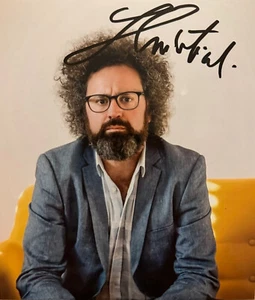 Simone Cristicchi - Foto Lucida Autografata 13x15cm Hand Signed Autograph Singer - Foto 1 di 1