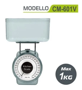 MINI BILANCIA BILANCINO MECCANICO DA CUCINA ALTA PRECISIONE DA 20 G A 1 KG - Foto 1 di 1