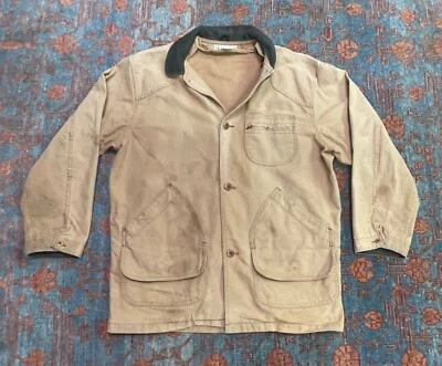 DE COLECCIÓN AÑOS 90 L.L. CHAQUETA VAQUERA BEAN FREEPORT MAINE talla GRANDE hecha en EE. UU. Foto 1 de 4