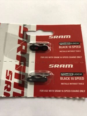   Master Quick Power link 10 Speed also fits  Shimano KMC  Pack Of 2  - Image 1 of 2