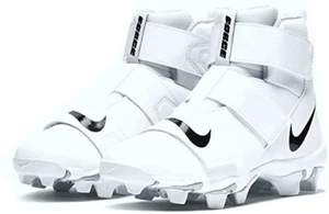 Grade School Nike Force Savage Shark 2 White Football Cleat Sz 11c (AQ7723-100) - Picture 1 of 1