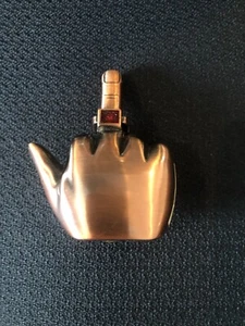 Middle Finger Refillable Butane, Cigar, Cigarette Vintage Antique,Lighter tested - Picture 1 of 5