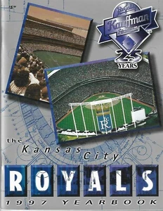 1997 Kansas City Royals MLB Baseball YEARBOOK - Picture 1 of 1