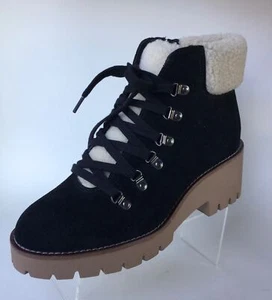 NEW BLONDO Devin Waterproof Suede Black Ankle Boots (Size 8.5 M) - Picture 1 of 11