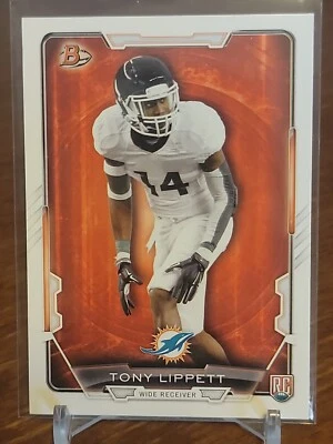2015 Bowman Rookies Tony Lippett #80 Rookie RC - Image 1 of 2