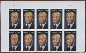 41 TO 55 CENT US POSTAGE STAMPS {PLATE BLOCK OF 8 AND 10} - Picture 1 of 4