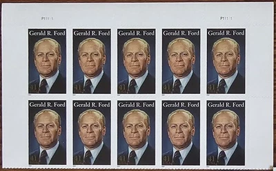 41 TO 55 CENT US POSTAGE STAMPS {PLATE BLOCK OF 8 AND 10} - Image 1 of 4