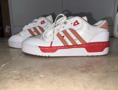 NEVER WORN BEFORE Adidas Rivalry Low Valentine Edition Women’s Size 7 W/O Tags - Image 1 of 4
