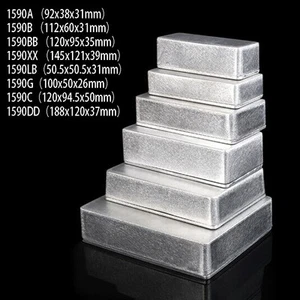 2021 New Tool Effects Stomp Silver 2mm Guitar Effects IP54 Lightweight - Picture 1 of 61