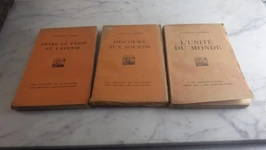 1924.3 livres de Guglielmo Ferrero.passé & avenir, discours sourds, unité monde - Picture 1 of 6