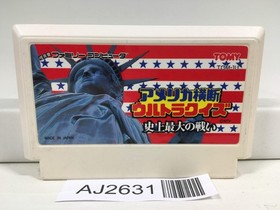 AJ2631 Trans America Ultra Quiz Oudan Nintendo Famicom NES Japan