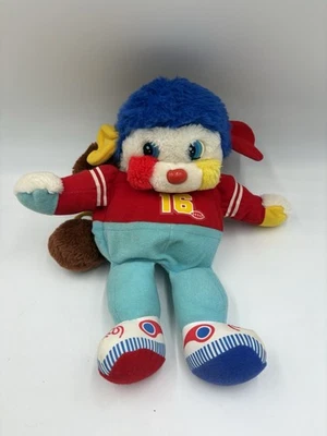 Vintage 1986 Popple Sports "Touch Down #16 Popple Football Mattel Plush 12” - Image 1 of 4