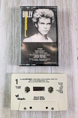 Don't Stop by Billy Idol Cassette Tape 1983 Chrysalis Records - Image 1 of 4