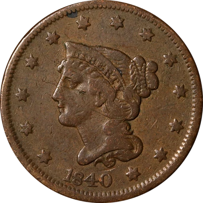 1840 centavos grandes - Imagem 1 de 2